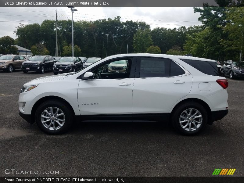 Summit White / Jet Black 2019 Chevrolet Equinox LT AWD