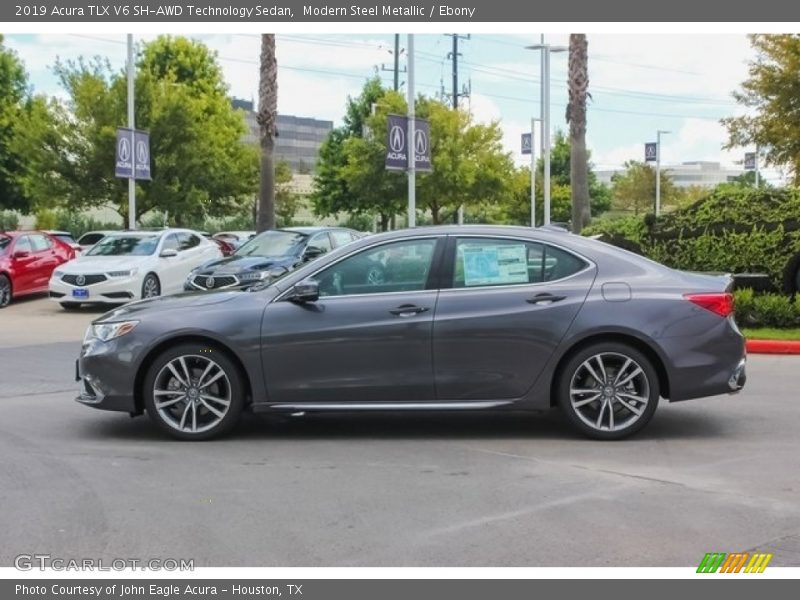 Modern Steel Metallic / Ebony 2019 Acura TLX V6 SH-AWD Technology Sedan