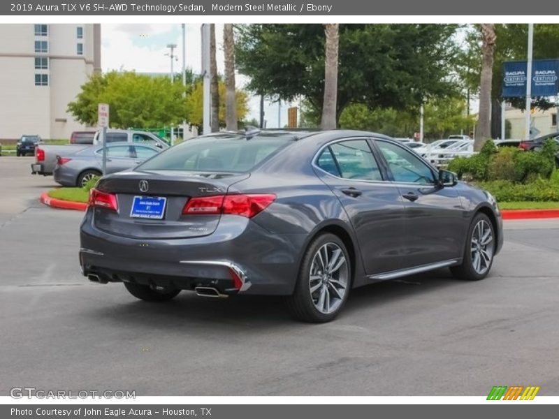 Modern Steel Metallic / Ebony 2019 Acura TLX V6 SH-AWD Technology Sedan