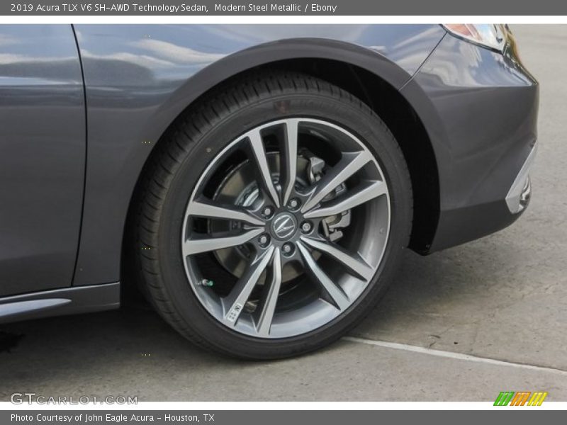 Modern Steel Metallic / Ebony 2019 Acura TLX V6 SH-AWD Technology Sedan