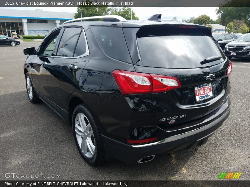 Mosaic Black Metallic / Jet Black 2019 Chevrolet Equinox Premier AWD