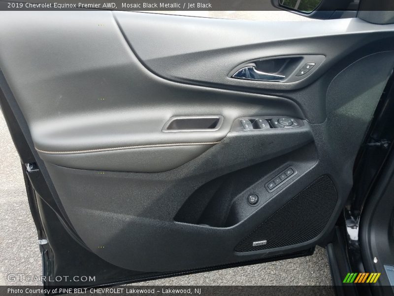 Mosaic Black Metallic / Jet Black 2019 Chevrolet Equinox Premier AWD