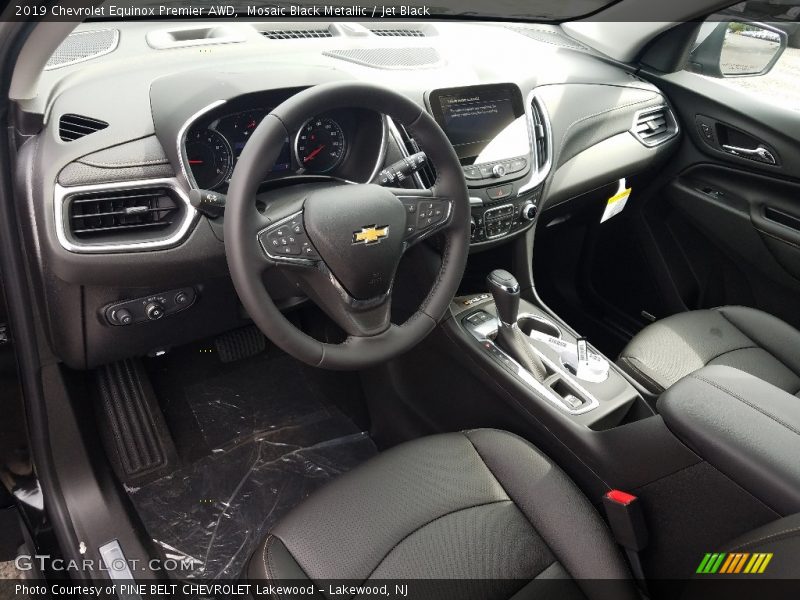 Mosaic Black Metallic / Jet Black 2019 Chevrolet Equinox Premier AWD