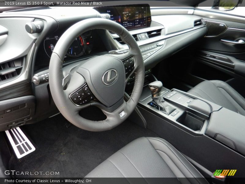  2019 ES 350 F Sport Black Interior
