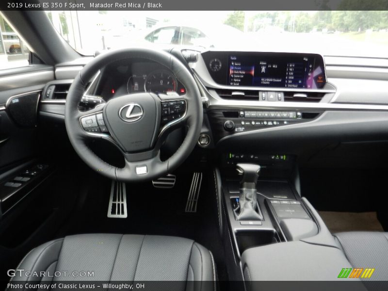 Dashboard of 2019 ES 350 F Sport