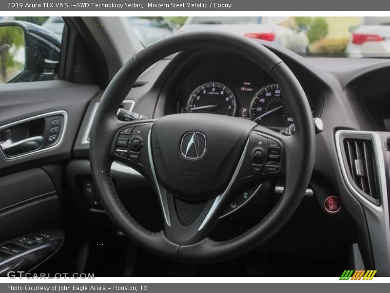 Modern Steel Metallic / Ebony 2019 Acura TLX V6 SH-AWD Technology Sedan