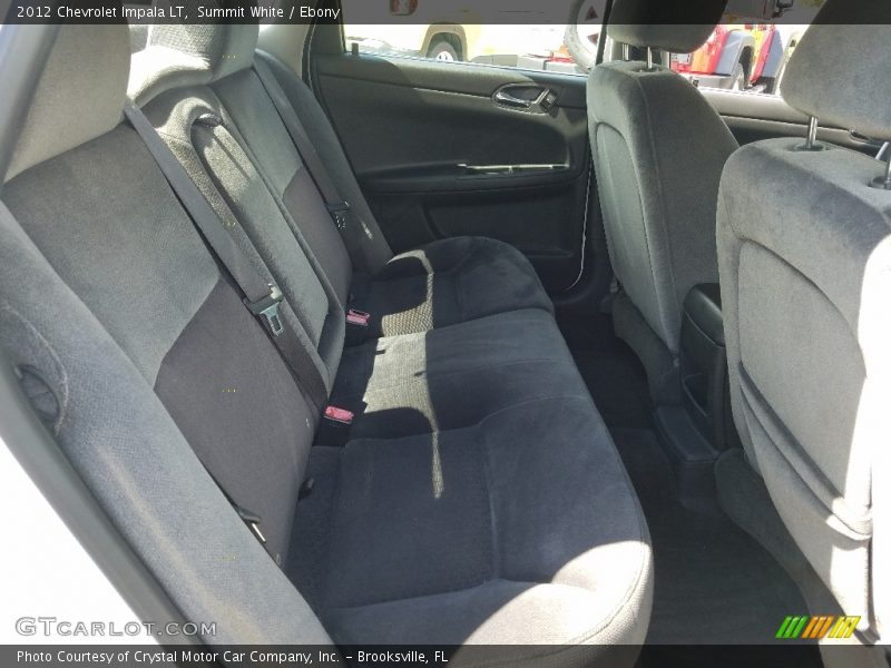 Summit White / Ebony 2012 Chevrolet Impala LT