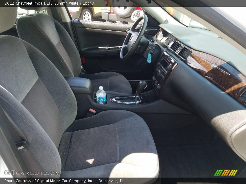 Summit White / Ebony 2012 Chevrolet Impala LT