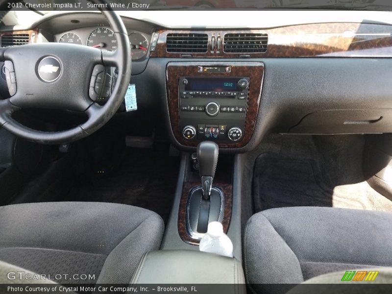 Summit White / Ebony 2012 Chevrolet Impala LT