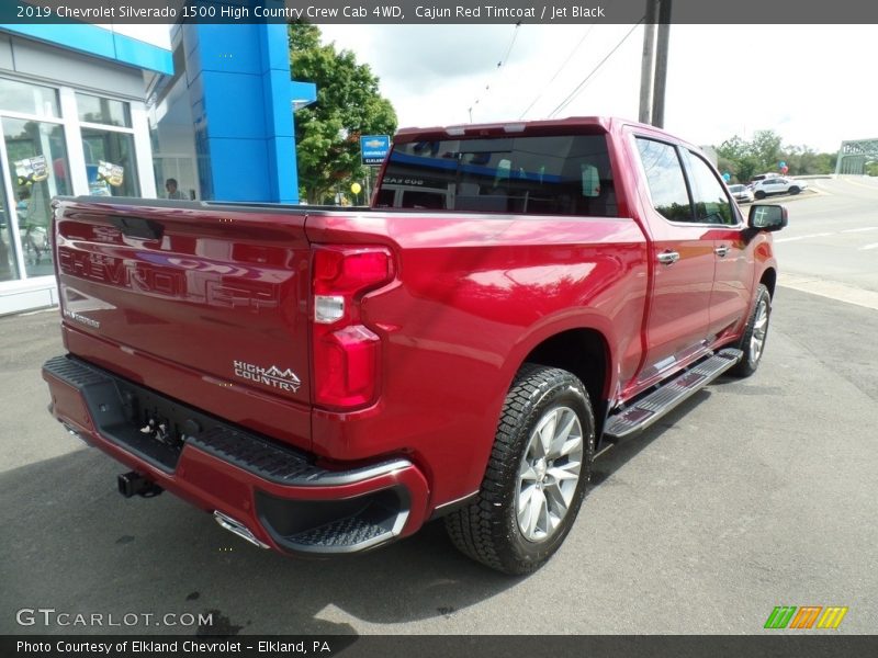 Cajun Red Tintcoat / Jet Black 2019 Chevrolet Silverado 1500 High Country Crew Cab 4WD