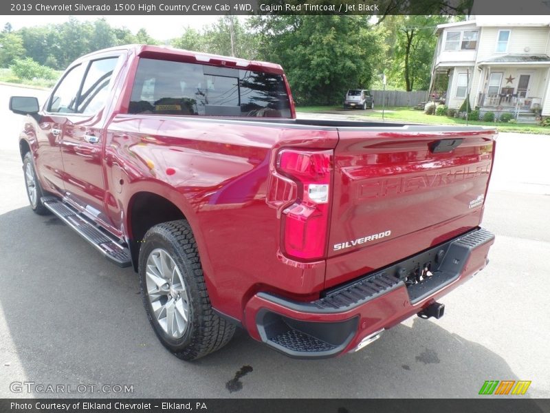 Cajun Red Tintcoat / Jet Black 2019 Chevrolet Silverado 1500 High Country Crew Cab 4WD
