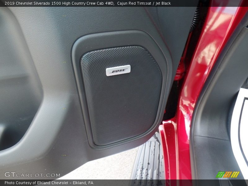 Cajun Red Tintcoat / Jet Black 2019 Chevrolet Silverado 1500 High Country Crew Cab 4WD