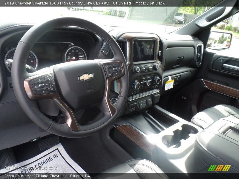 Cajun Red Tintcoat / Jet Black 2019 Chevrolet Silverado 1500 High Country Crew Cab 4WD