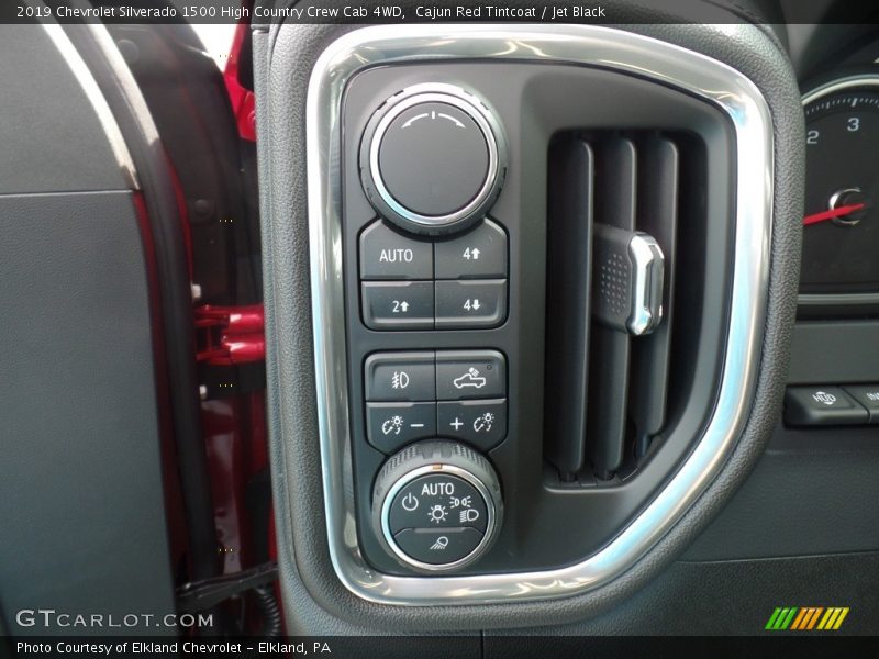 Cajun Red Tintcoat / Jet Black 2019 Chevrolet Silverado 1500 High Country Crew Cab 4WD