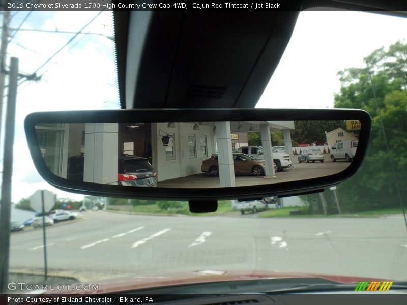 Cajun Red Tintcoat / Jet Black 2019 Chevrolet Silverado 1500 High Country Crew Cab 4WD