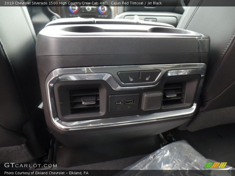 Cajun Red Tintcoat / Jet Black 2019 Chevrolet Silverado 1500 High Country Crew Cab 4WD