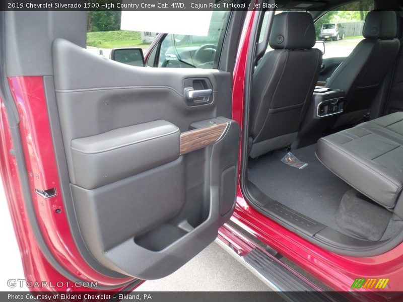 Cajun Red Tintcoat / Jet Black 2019 Chevrolet Silverado 1500 High Country Crew Cab 4WD