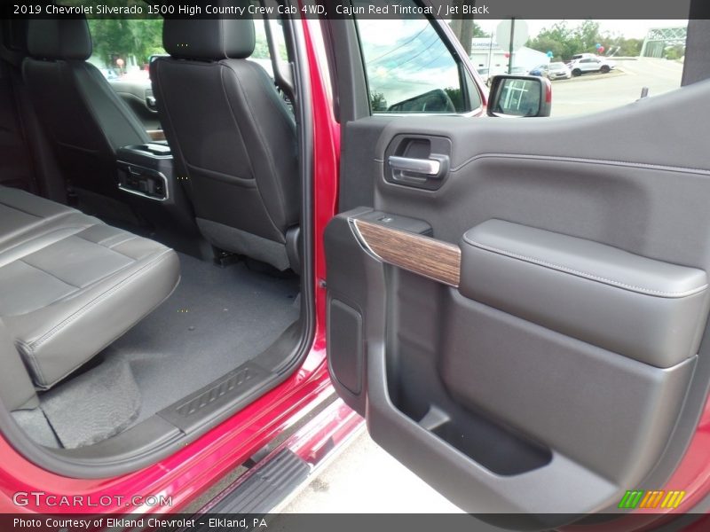 Cajun Red Tintcoat / Jet Black 2019 Chevrolet Silverado 1500 High Country Crew Cab 4WD