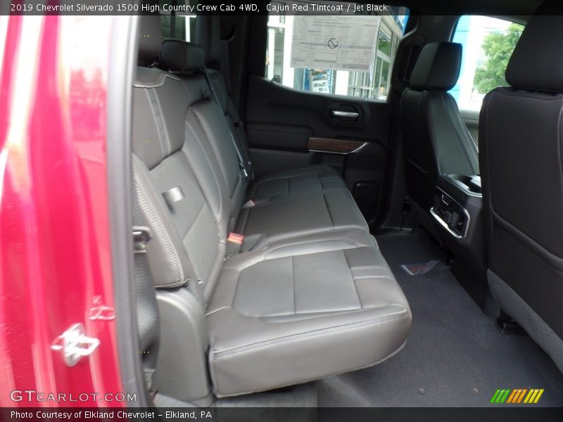 Cajun Red Tintcoat / Jet Black 2019 Chevrolet Silverado 1500 High Country Crew Cab 4WD