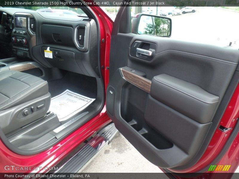Cajun Red Tintcoat / Jet Black 2019 Chevrolet Silverado 1500 High Country Crew Cab 4WD