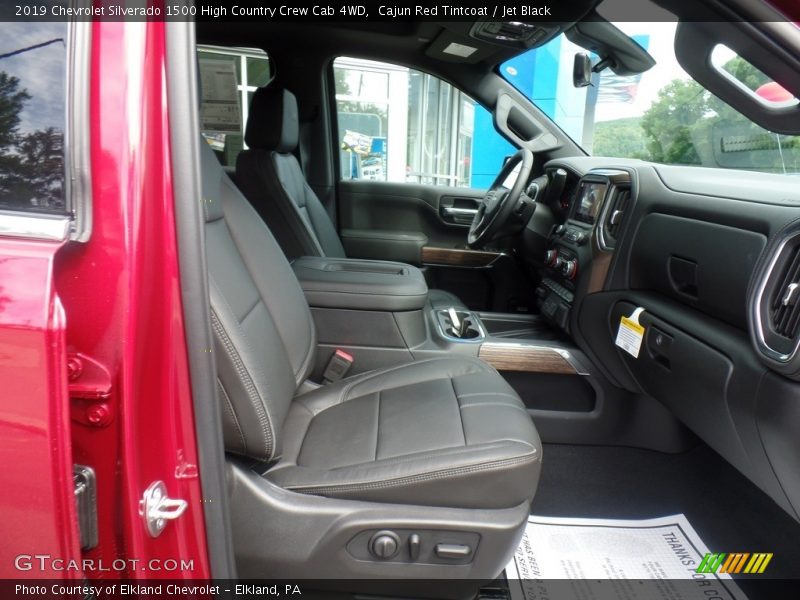 Cajun Red Tintcoat / Jet Black 2019 Chevrolet Silverado 1500 High Country Crew Cab 4WD