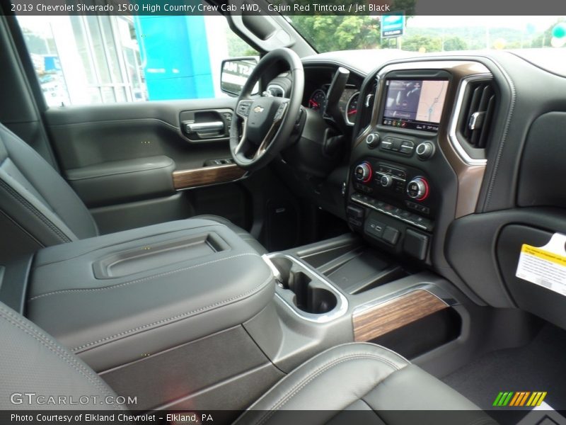 Cajun Red Tintcoat / Jet Black 2019 Chevrolet Silverado 1500 High Country Crew Cab 4WD