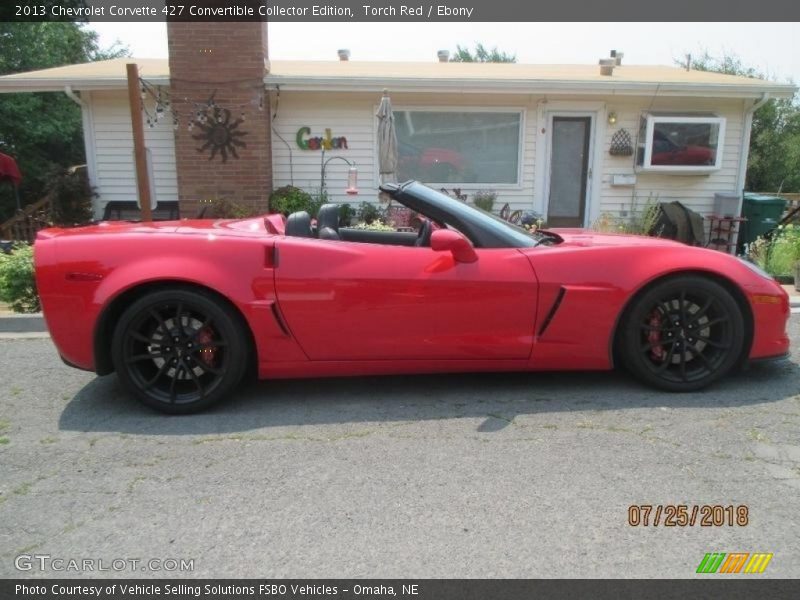 Torch Red / Ebony 2013 Chevrolet Corvette 427 Convertible Collector Edition