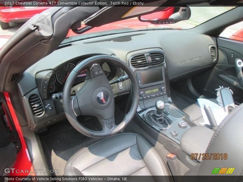 Torch Red / Ebony 2013 Chevrolet Corvette 427 Convertible Collector Edition