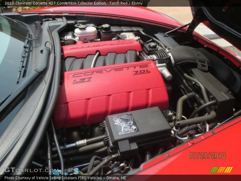 Torch Red / Ebony 2013 Chevrolet Corvette 427 Convertible Collector Edition