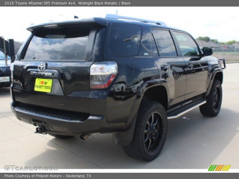 Midnight Black Metallic / Black 2016 Toyota 4Runner SR5 Premium 4x4