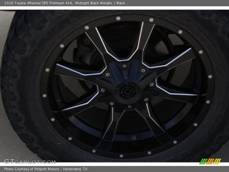 Midnight Black Metallic / Black 2016 Toyota 4Runner SR5 Premium 4x4