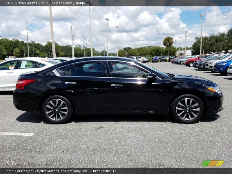 Super Black / Beige 2017 Nissan Altima 2.5 SL