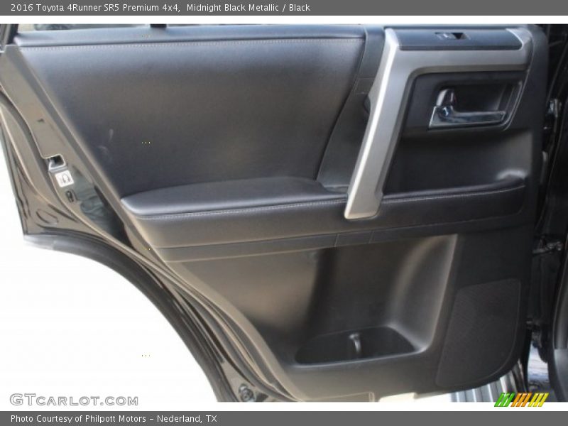 Midnight Black Metallic / Black 2016 Toyota 4Runner SR5 Premium 4x4