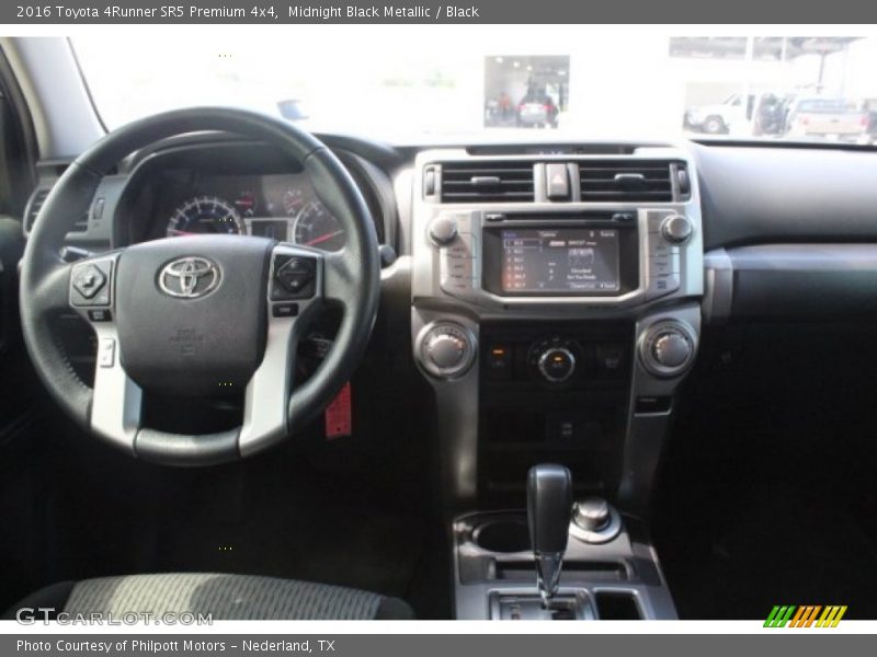 Midnight Black Metallic / Black 2016 Toyota 4Runner SR5 Premium 4x4