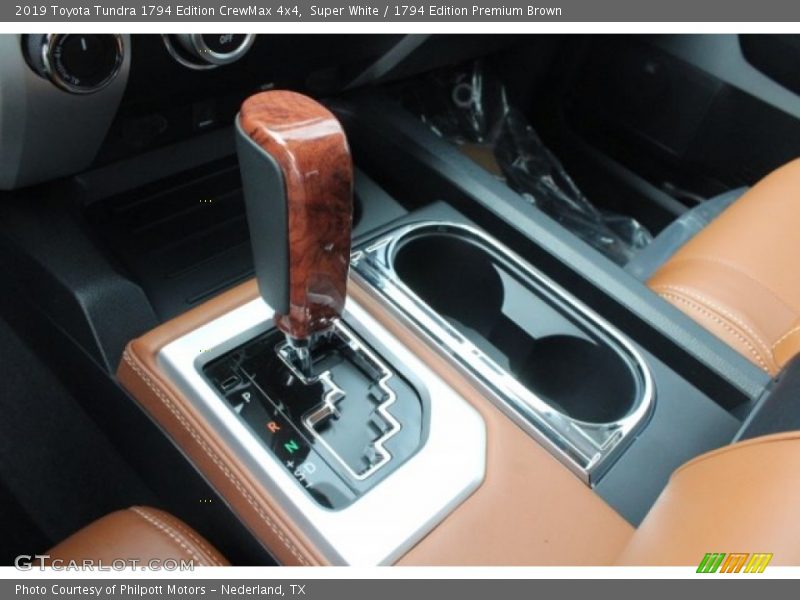 Super White / 1794 Edition Premium Brown 2019 Toyota Tundra 1794 Edition CrewMax 4x4