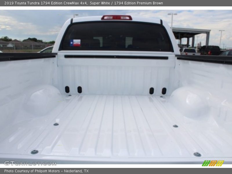 Super White / 1794 Edition Premium Brown 2019 Toyota Tundra 1794 Edition CrewMax 4x4