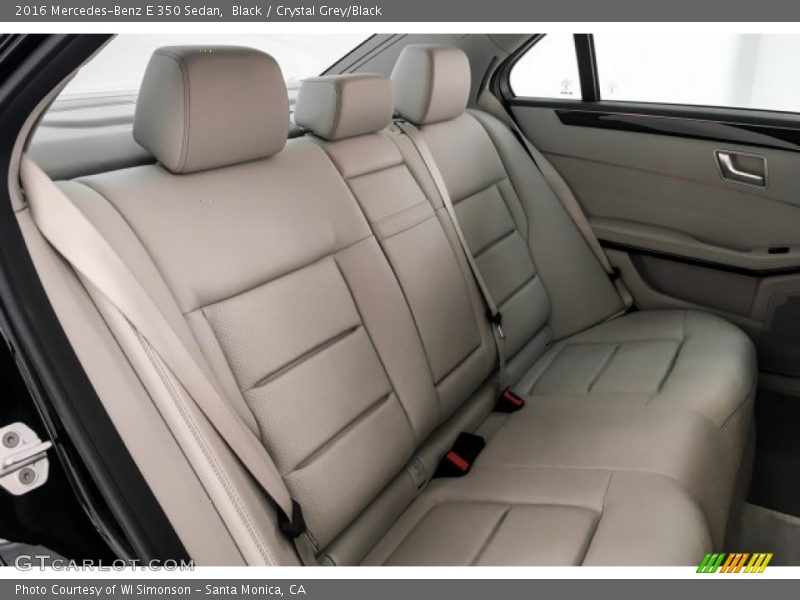 Black / Crystal Grey/Black 2016 Mercedes-Benz E 350 Sedan