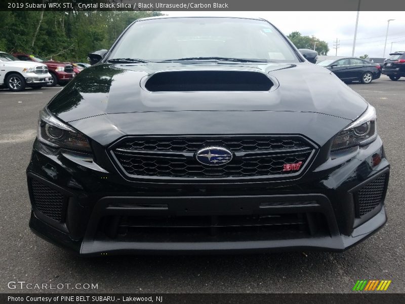 Crystal Black Silica / Black Ultrasuede/Carbon Black 2019 Subaru WRX STI