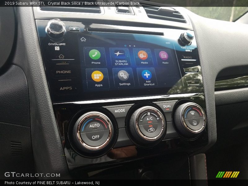 Controls of 2019 WRX STI