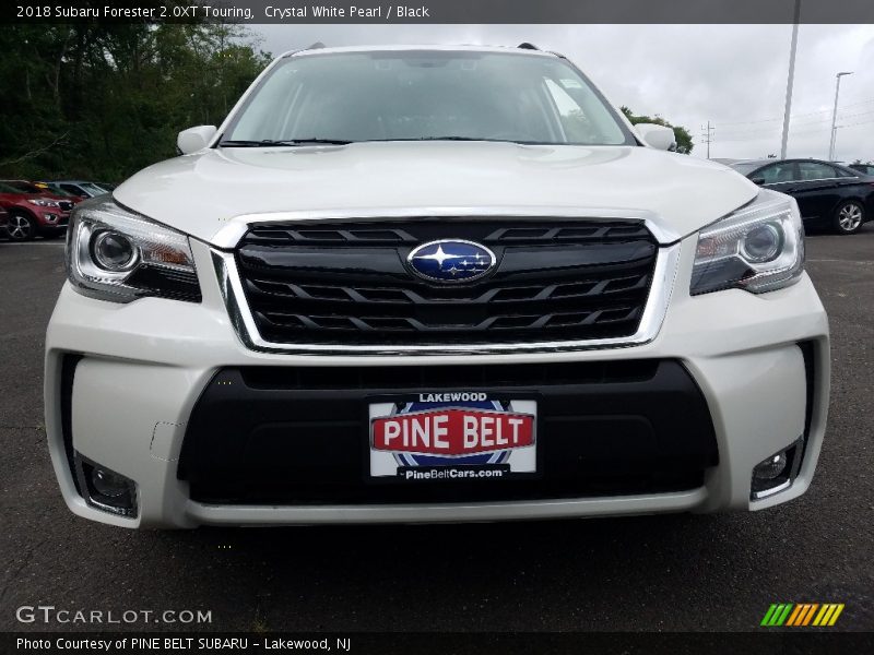 Crystal White Pearl / Black 2018 Subaru Forester 2.0XT Touring