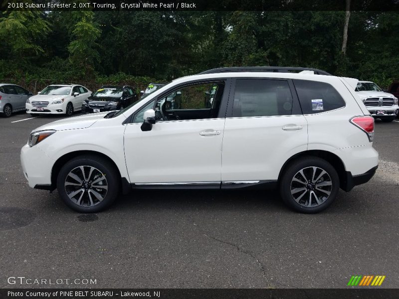 Crystal White Pearl / Black 2018 Subaru Forester 2.0XT Touring