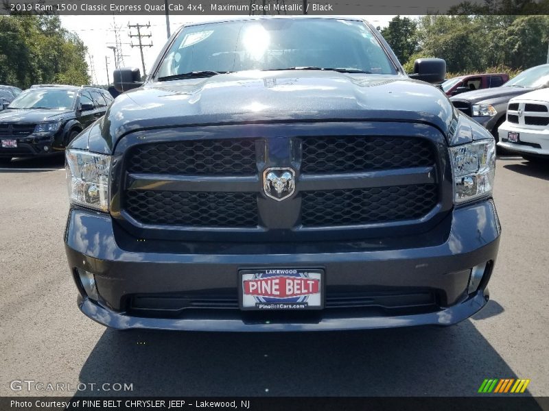Maximum Steel Metallic / Black 2019 Ram 1500 Classic Express Quad Cab 4x4