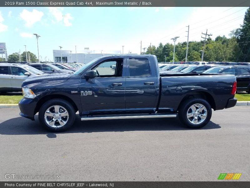 Maximum Steel Metallic / Black 2019 Ram 1500 Classic Express Quad Cab 4x4