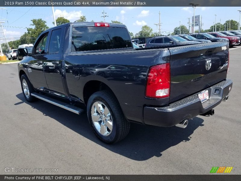 Maximum Steel Metallic / Black 2019 Ram 1500 Classic Express Quad Cab 4x4