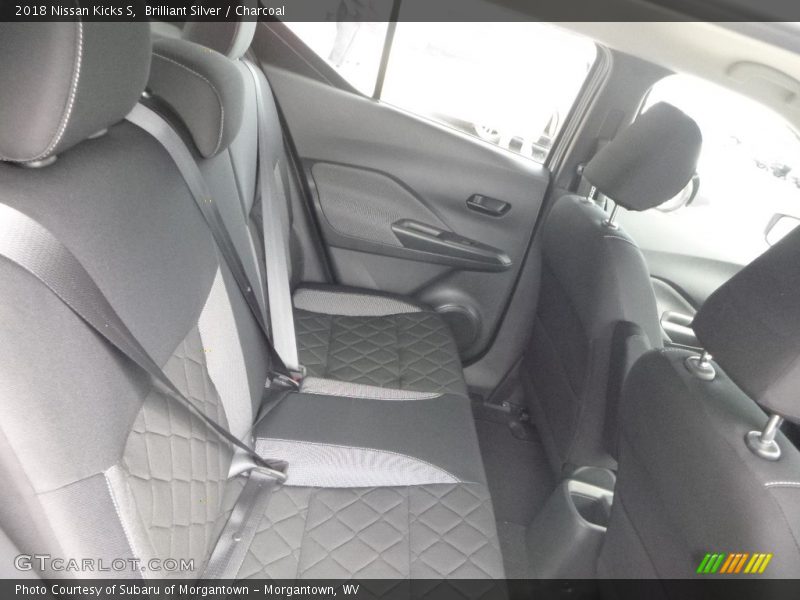 Brilliant Silver / Charcoal 2018 Nissan Kicks S
