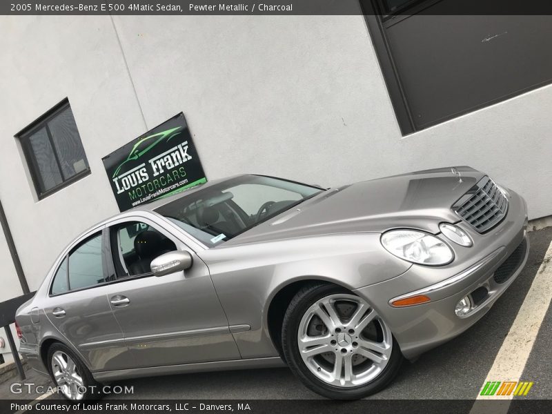 Pewter Metallic / Charcoal 2005 Mercedes-Benz E 500 4Matic Sedan