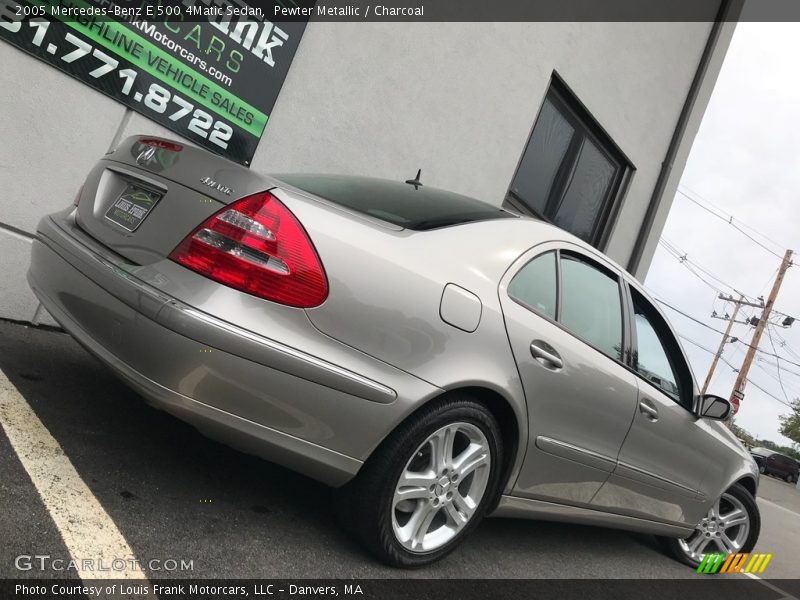 Pewter Metallic / Charcoal 2005 Mercedes-Benz E 500 4Matic Sedan