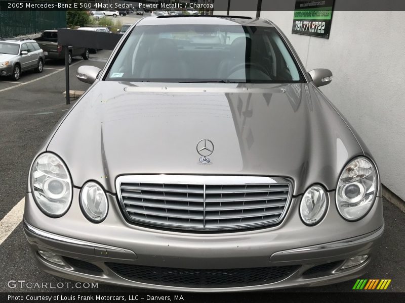 Pewter Metallic / Charcoal 2005 Mercedes-Benz E 500 4Matic Sedan