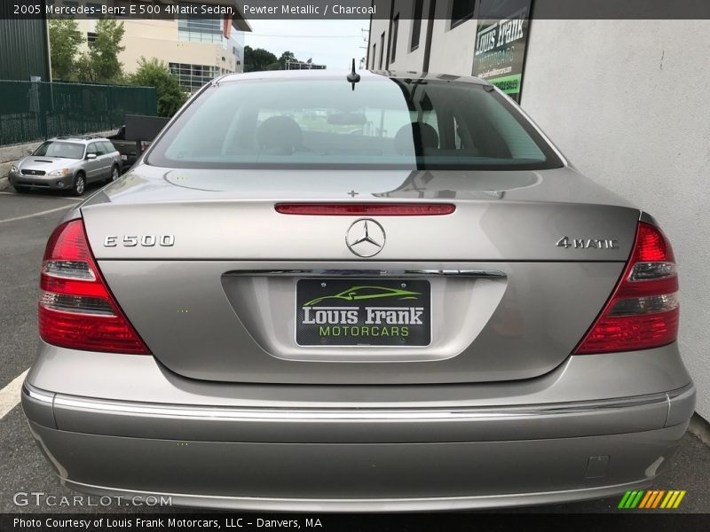 Pewter Metallic / Charcoal 2005 Mercedes-Benz E 500 4Matic Sedan