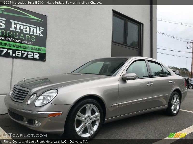 Pewter Metallic / Charcoal 2005 Mercedes-Benz E 500 4Matic Sedan